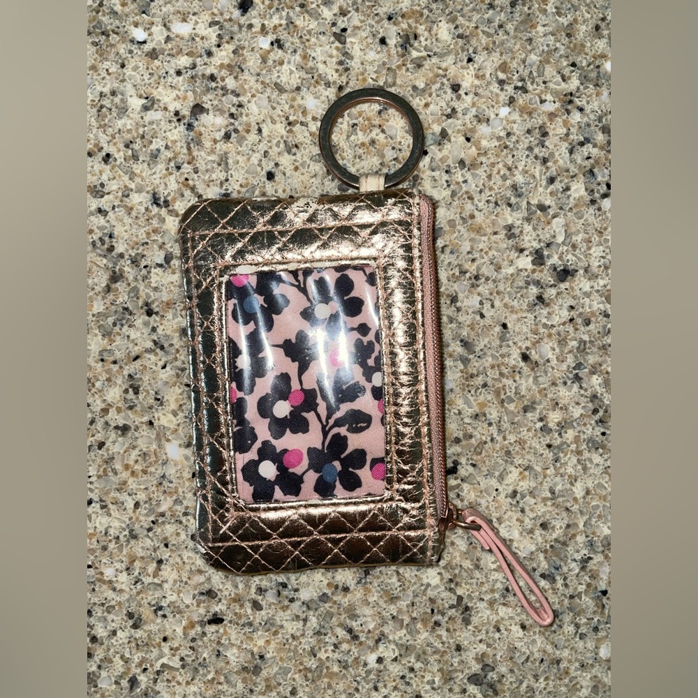 Gold Keychain Wallet